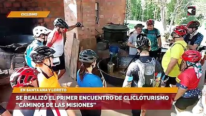 Se realizó el primer encuentro de clicloturismo “Caminos de las Misiones”