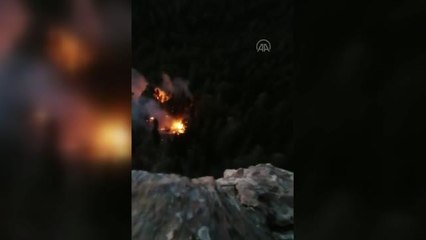 Son dakika haberi! Orman yangınına müdahale ediliyor