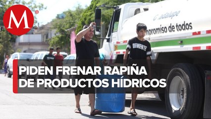 Piden operativos de vigilancia permanente para evitar rapiña de agua en Nuevo León