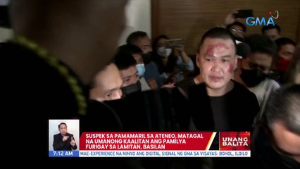 Suspek sa pamamaril sa Ateneo, matagal na umanong kaalitan ang pamilya Furigay sa Lamitan, Basilan | UB