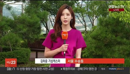 [날씨] 영서·충북·영남 폭염주의보…무더위 속 소나기