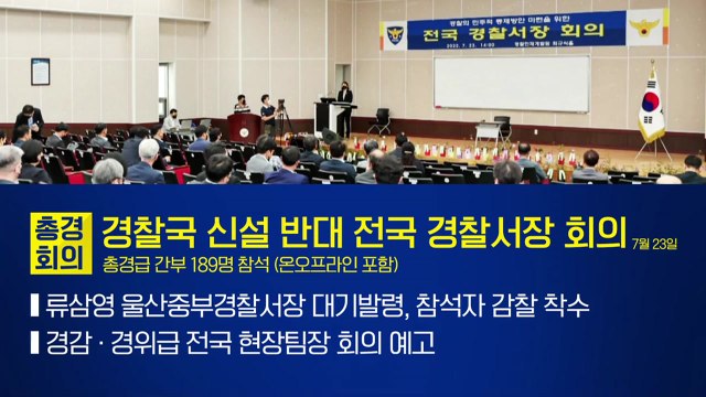 [뉴스라이더 뉴핵관] 경찰 총경회의 후폭풍...국민의힘 입장은? / YTN