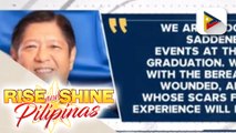 Pres. Marcos Jr., ipinag-utos ang agad na imbestigasyon at pagpapanagot sa salarin sa pamamaril sa Ateneo; VP Sara Duterte, kinondena rin ang pamamaril