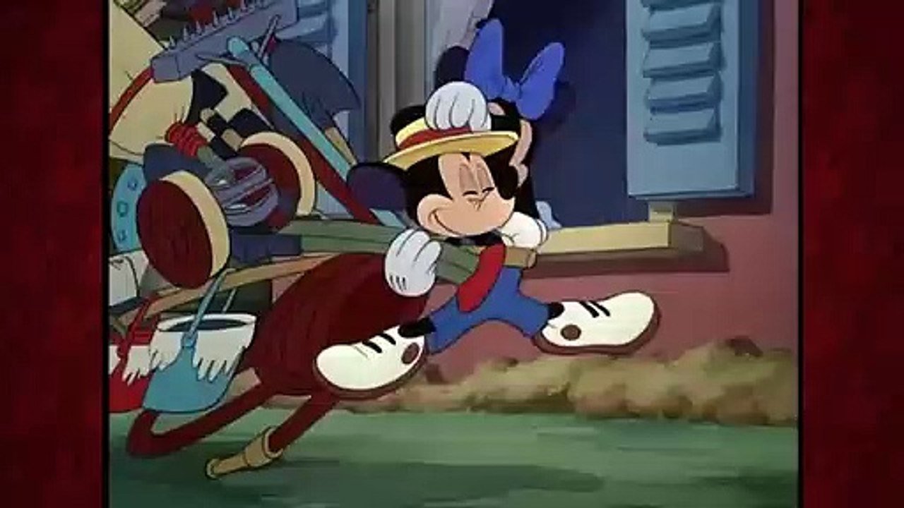 mickey make cake