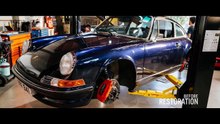 RHD Porsche 964 Full Restoration on Celette bench