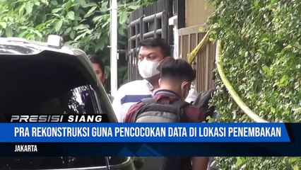 Polri Gelar Pra-Rekonstruksi Kasus Brigadir J Di Duren Tiga