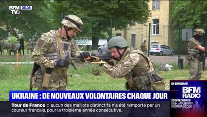 Comment la défense territoriale ukrainienne forme chaque jour de nouveaux soldats