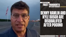 Denny Hamlin, Kyle Busch disqualified after Pocono race _ NASCAR ON FOX