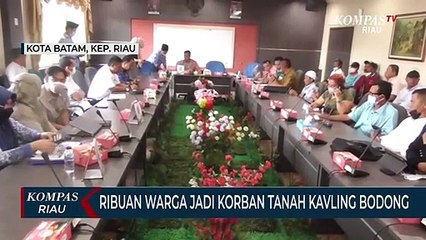 Legalitas Lahan Tak Kunjung Ada Warga Kampung Tua Tembesi RDPU Dengan DPRD Batam