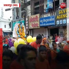 जबलपुर (मप्र): 2 साल के बाद एक बार फिर निकली संस्कार कावड़ यात्रा
