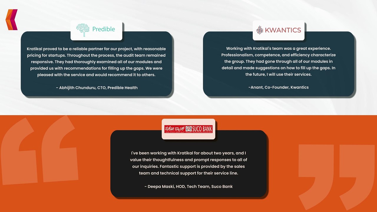 A satisfied client’s #feedback makes an organization flourish!