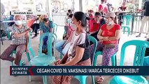 Petugas Jemput Warga Demi Lakukan Vaksinasi Covid-19