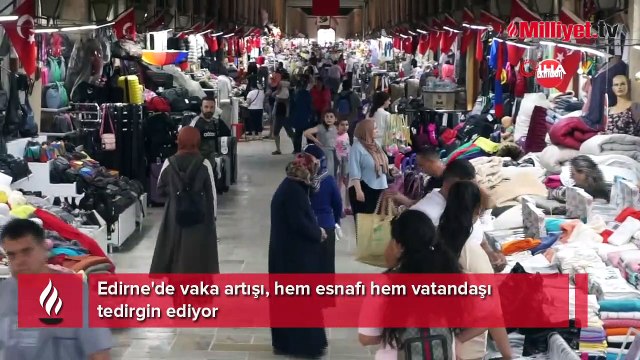 Edirne koronavirüs vaka artışında kırmızıya boyandı