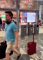 Travel bag follows its Owner