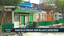 Ruang Kelas yang Terbakar Belum Diperbaiki, Tahun Ajaran Baru Siswa Terpaksa Belajar di Ruang Lab