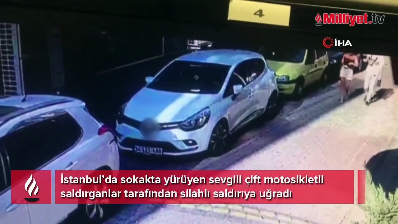 İstanbul'da sevgili çifte silahlı saldırı