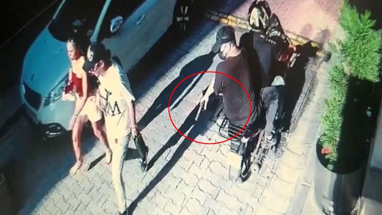İstanbul’da sevgili çifte silahlı saldırı kamerada