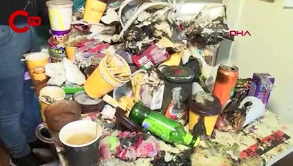 Çöp evde bulunan çocuk, koruma altına alındı