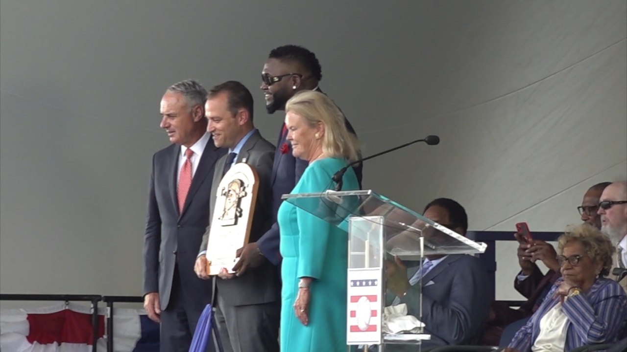 David Ortiz se hace eterno en el Salón de la Fama del béisbol