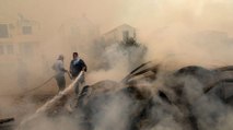 Yunanistan’da orman yangınları söndürülemiyor