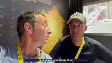 Ned Boulting and David Millar - ITV4 Tour of Britain reveal