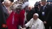 Les Canadiens autochtones accueillent le pape à Edmonton