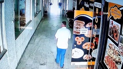 Böyle geldi: Restoranda otururken aman dikkat