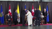البابا فرنسيس في مهمة مصالحة مع السكان الأصليين في كندا
