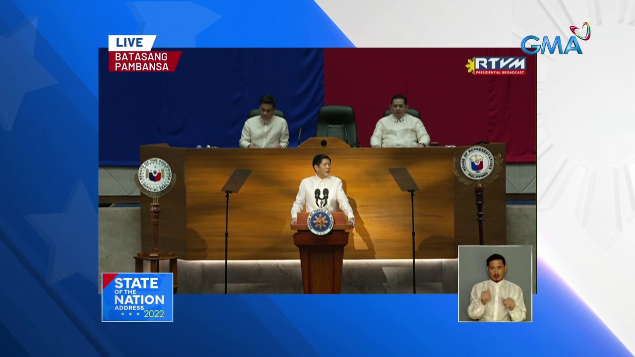 President Bongbong Marcos Jr. on closing #SONA2022 remarks: The State of the Nation is sound