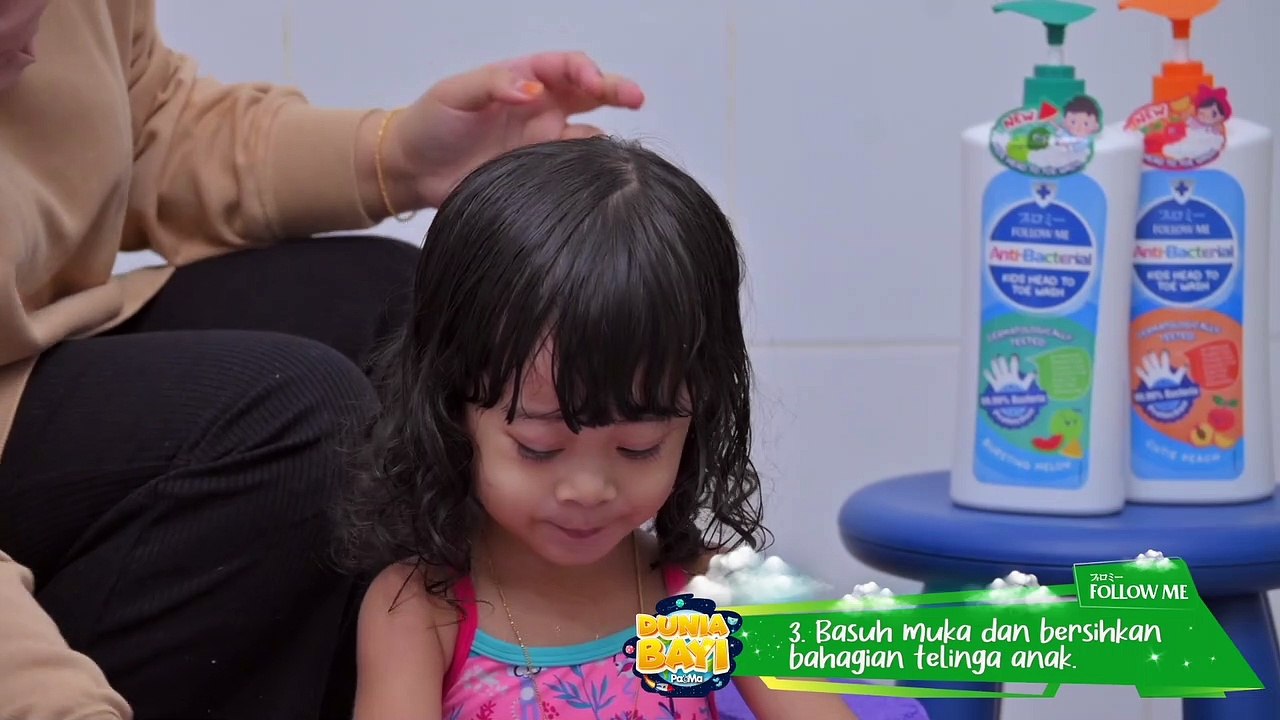 Cara Mandikan Anak Dengan Selamat & Seronok!