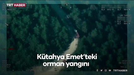 Kütahya'daki orman yangını kontrol altına alındı