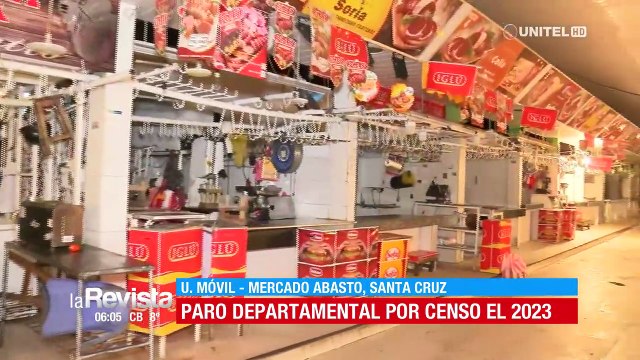 Paro departamental: Mercado Antiguo Abasto amanece con los puestos de venta cerrados
