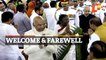 Prez Draupadi Murmu's Welcome & Ex-Prez Ram Nath Kovind's Farewell
