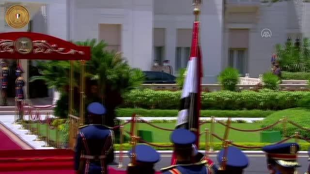 Somali Cumhurbaşkanı Hasan Şeyh Mahmud, Mısır'da