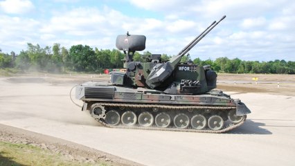 Erste deutsche Gepard-Panzer in der Ukraine eingetroffen