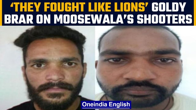 Moose Wala’s shooters ‘fought like Lions’ revealed Gangster Goldy Brar | Oneindia News *News