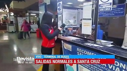 Venta de pasajes de bus de Cochabamba a Santa Cruz se realiza con normalidad