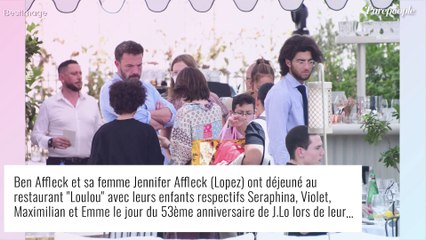 Télécharger la video: Jennifer Lopez et Ben Affleck : leurs filles Emme et Seraphina, demi-soeurs câlines et lookées à Paris