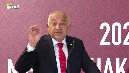 TFF Başkanı Mehmet Büyükekşi: "Biz hakemlerimize sonuna kadar güveniyoruz"