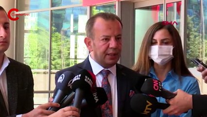 Tanju Özcan'dan 'sözlü savunma' açıklaması