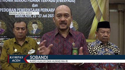 Sosialisasi Aplikasi E-Berpadu di Mahkamah Syariah Aceh