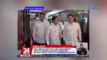 Pres. Marcos, dumating sa Batasan Complex sakay ng chopper; nakipagpulong sa mga bagong lider ng Senado at Kamara bago ang SONA | 24 Oras