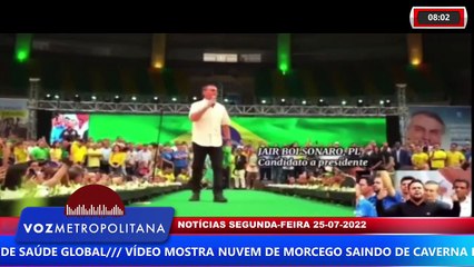 PL FINALIZA CONVENÇÃO E BOLSONARO É OFICIALMENTE CANDIDATO À REELEIÇÃO