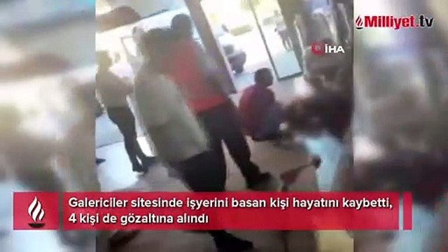 Oto galericiler sitesinde kanlı kavga! 1 kişi öldü
