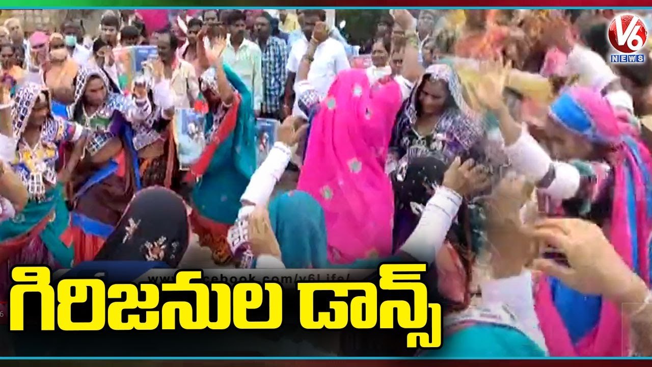 BJP Leaders Celebrates President Draupadi Murmu Swearing In Ceremony  Hyderabad V6 News_480p