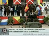 Apureños juran defender la Patria venezolana como lo hizo el Libertador Simón Bolívar