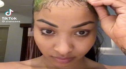 Shenseea goes viral with TikTok where she removes her wig
