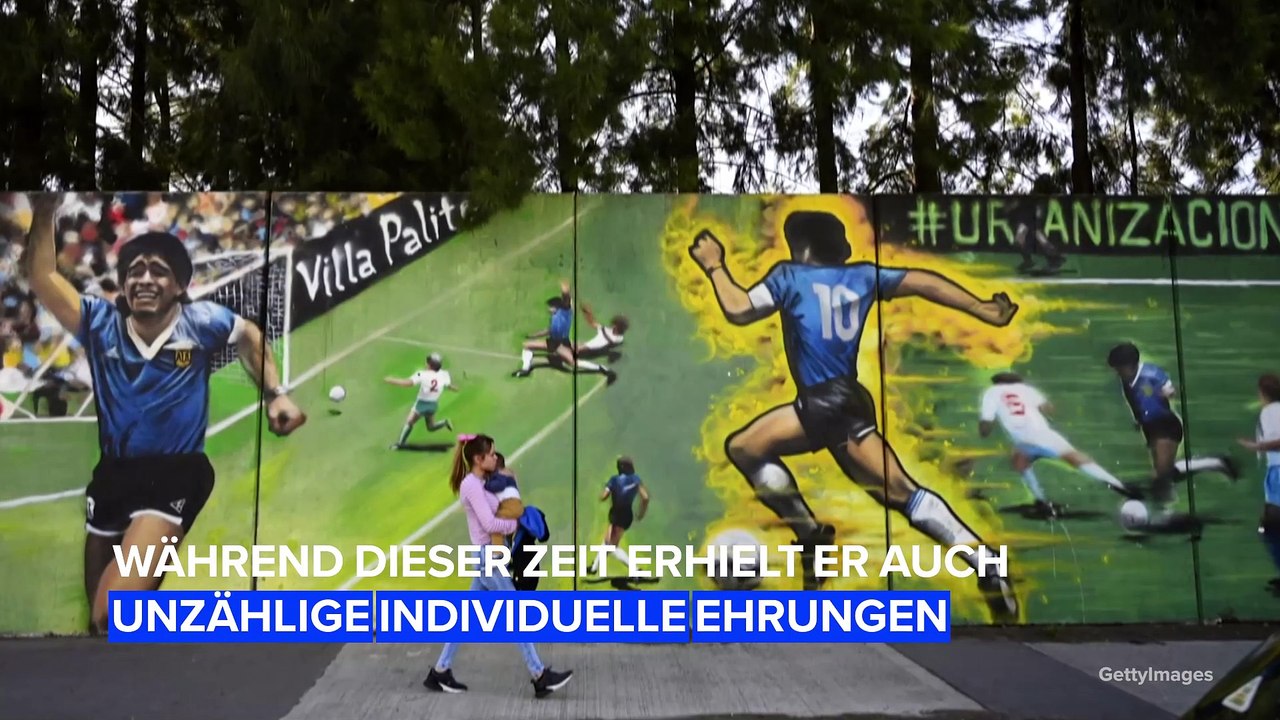 Wissenswertes über die Fußball-Ikone Diego Maradona
