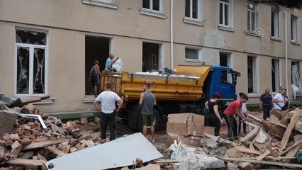 Ukrayna: Rus güçleri Harkiv'de kültür merkezini vurdu