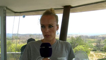 Laurence Gaillard vigie depuis plus de 15 ans est cette année à la Gatasse à Martigues